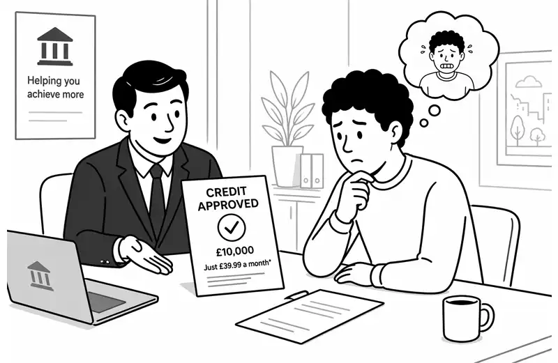 Signs you were lent money you couldn't afford